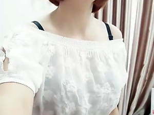 Vietnamese girl is now dressed