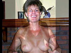 HOT milf Carol strips
