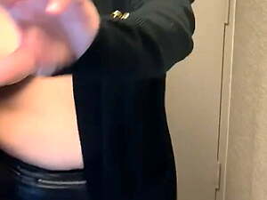 Walking Down the Hotel Hallway with my Tits Out