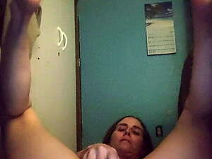 Doggy dildo position.