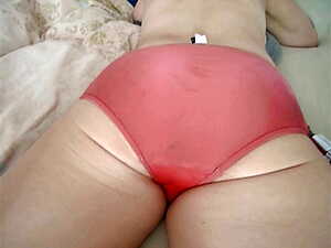 Suction cups and  red panties